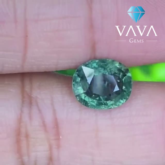 Green sapphire