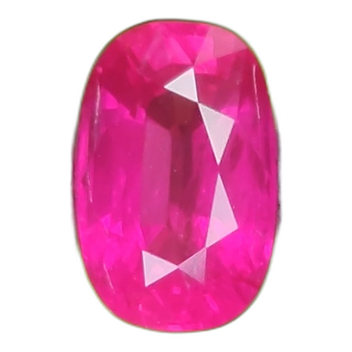 พลอย ทับทิม Ruby sapphire (Vivid pinkish-RED)