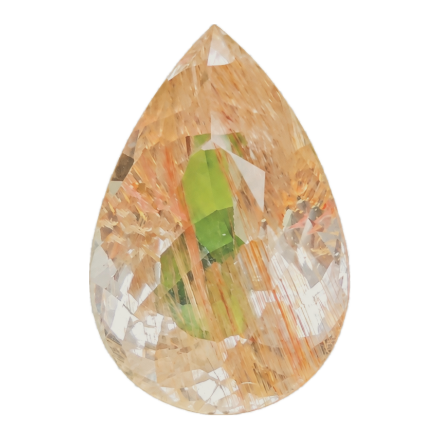 ไหมทอง โทแพซ Rutilated Topaz