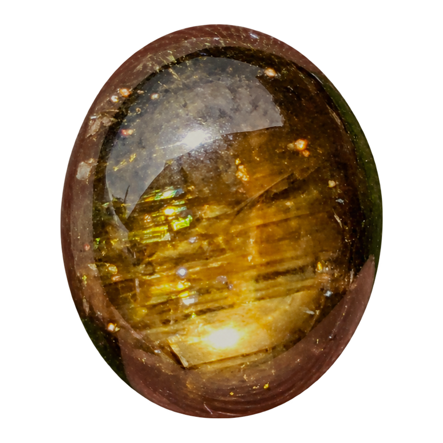 บุษราคัม สตาร์ Yellow Star Sapphire