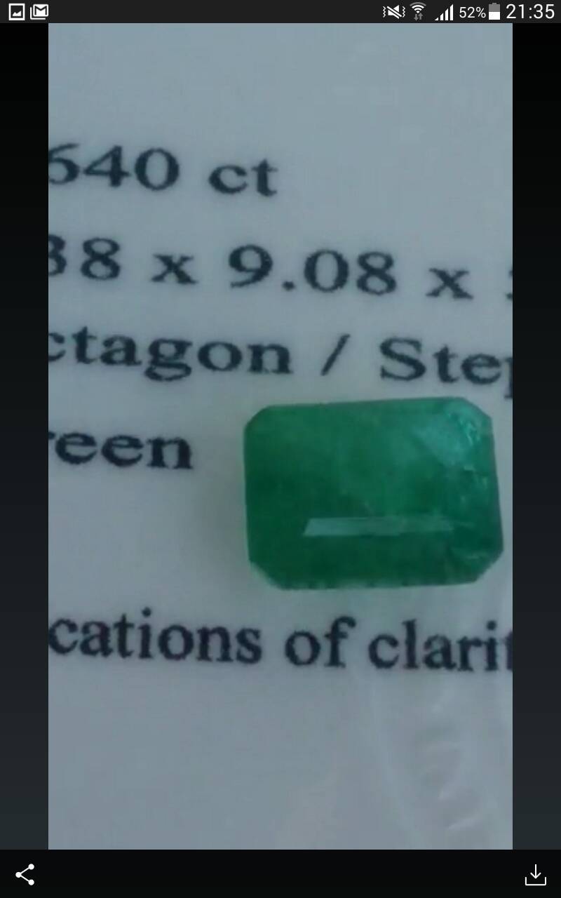 พลอย มรกต Natural Emerald