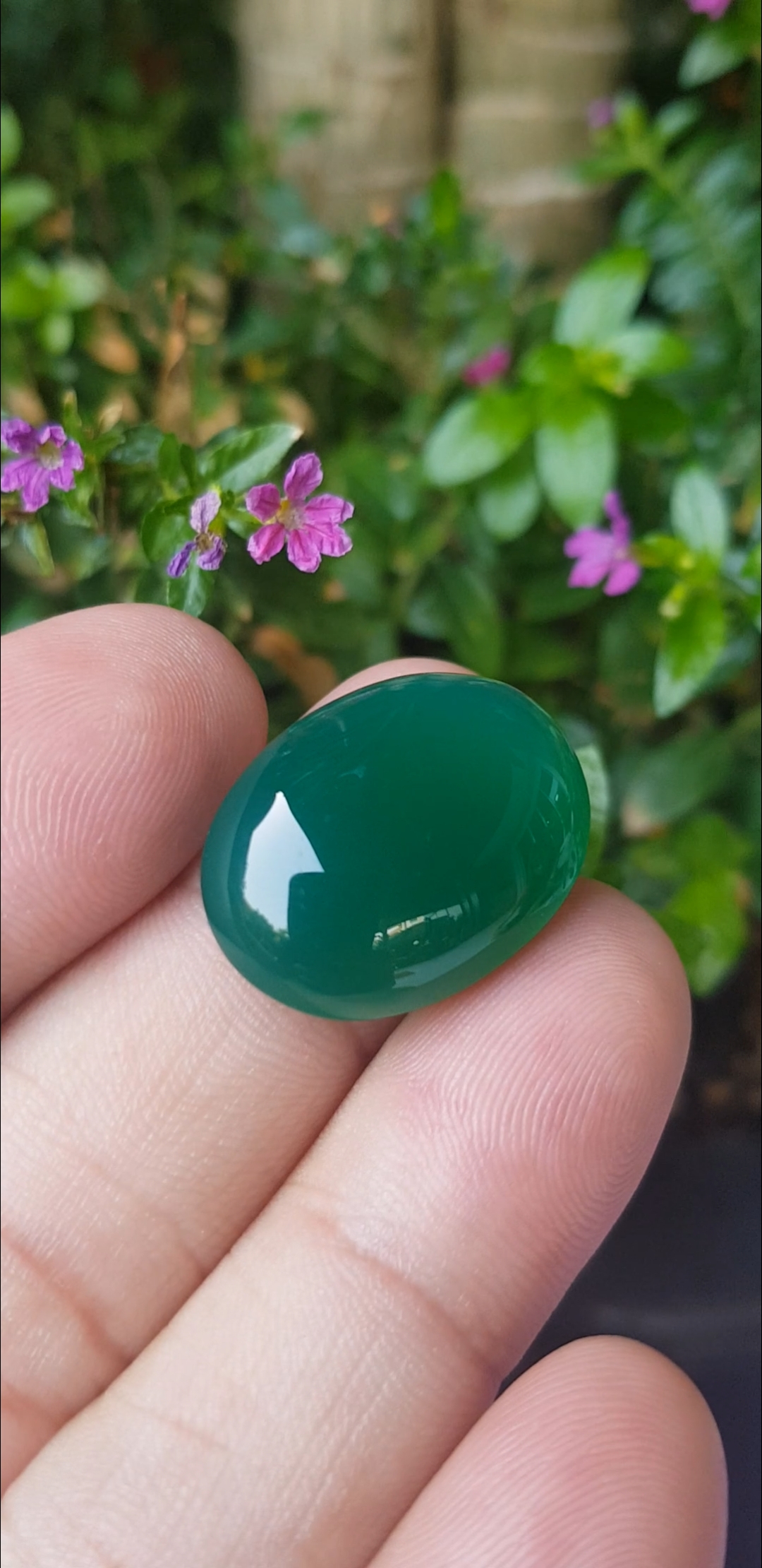 พลอย โมรา (Natural Chalcedony)