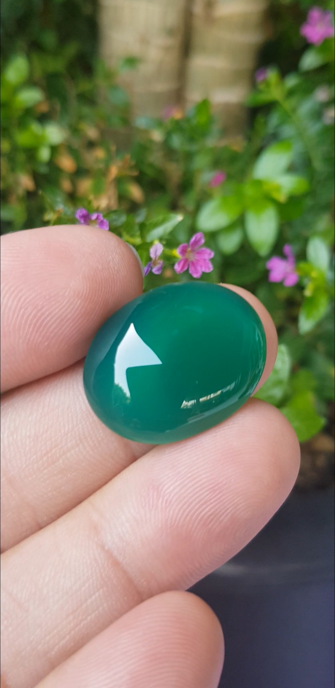 พลอย โมรา (Natural Chalcedony)