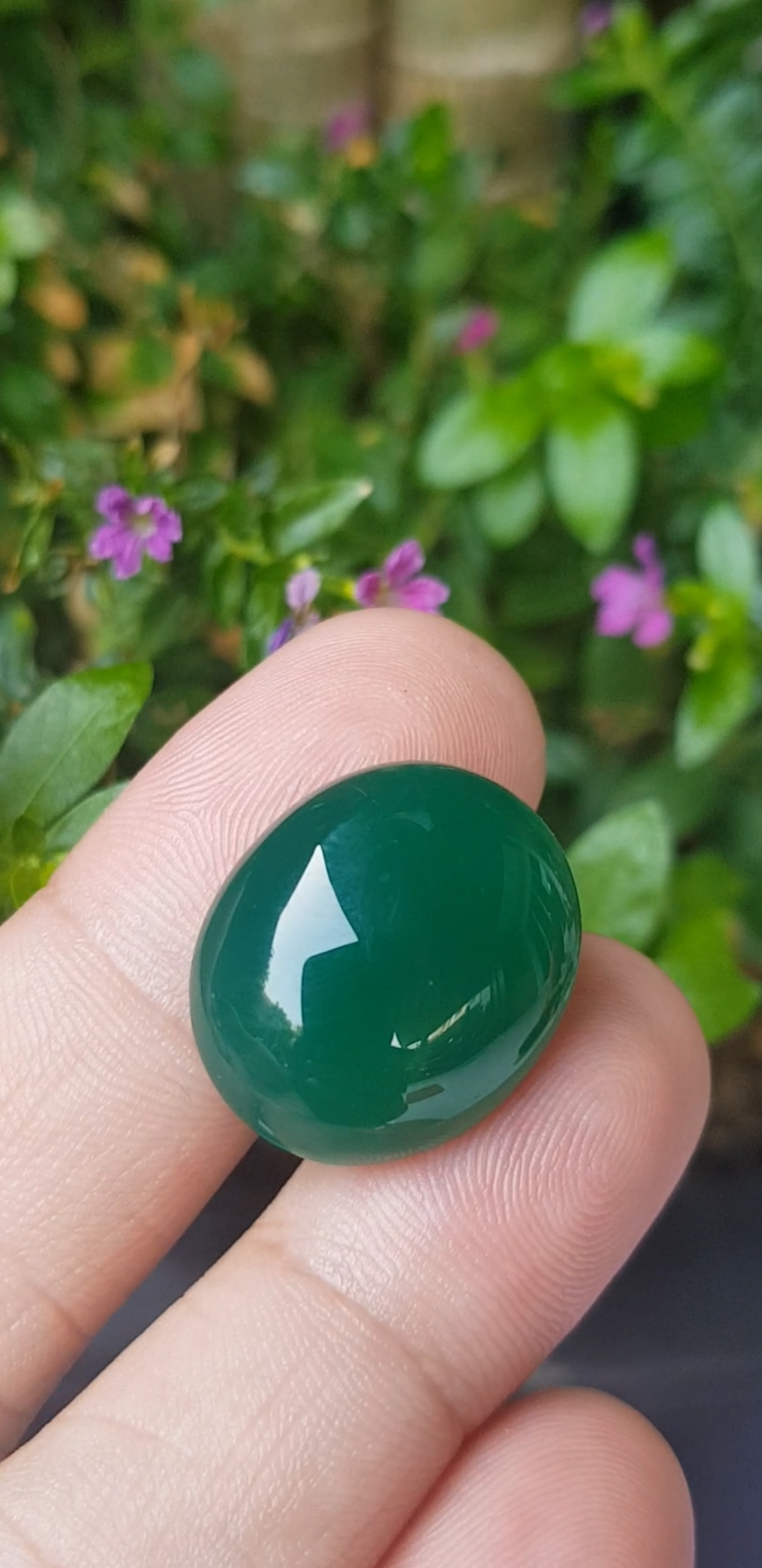 พลอย โมรา (Natural Chalcedony)