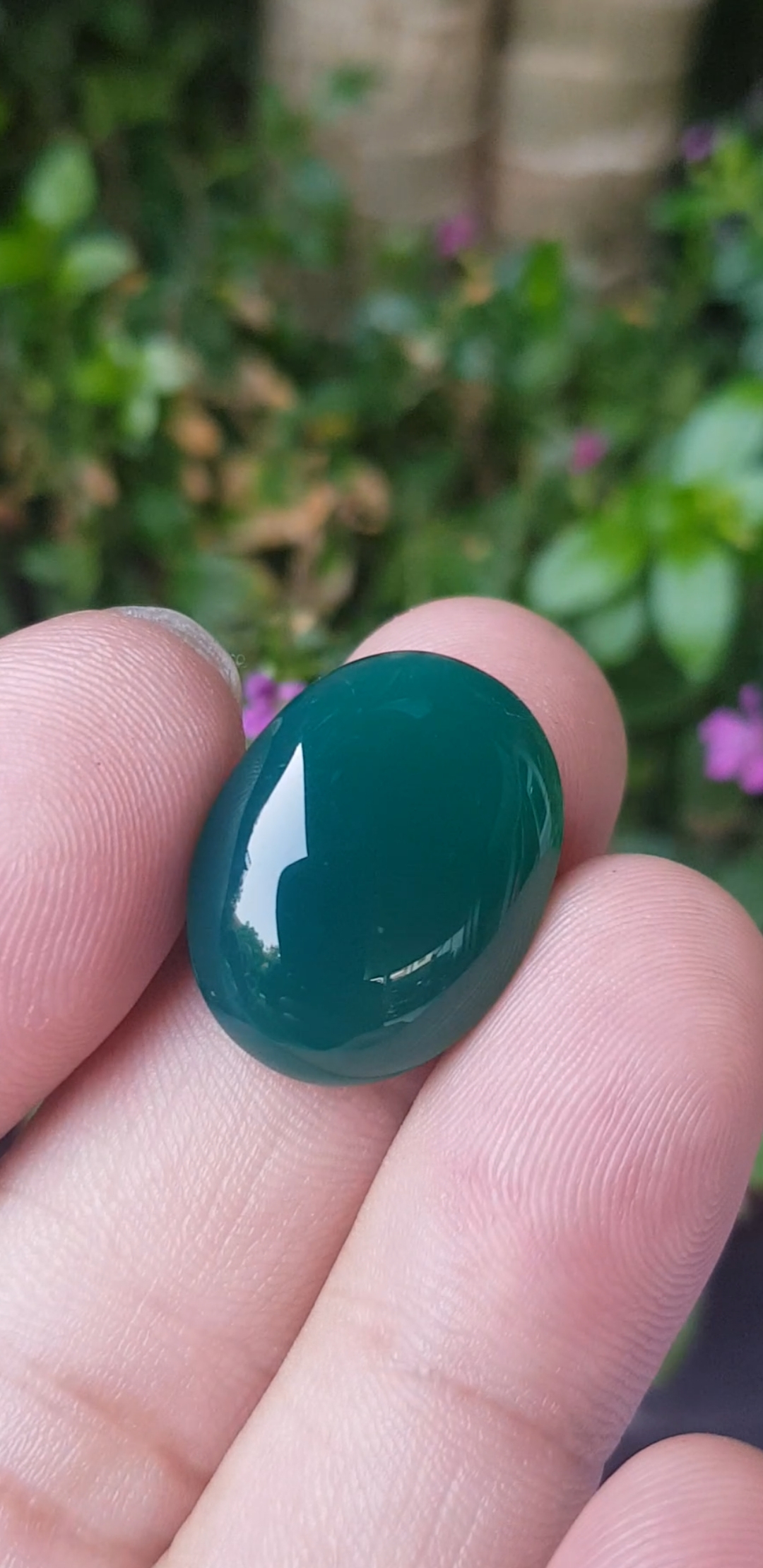 พลอย โมรา (Natural Chalcedony)
