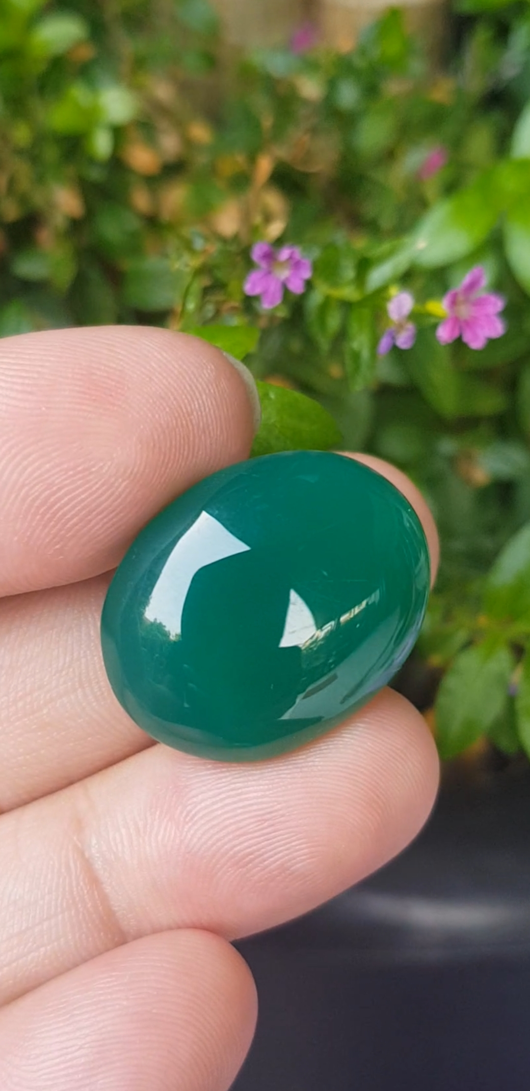 พลอย โมรา (Natural Chalcedony)
