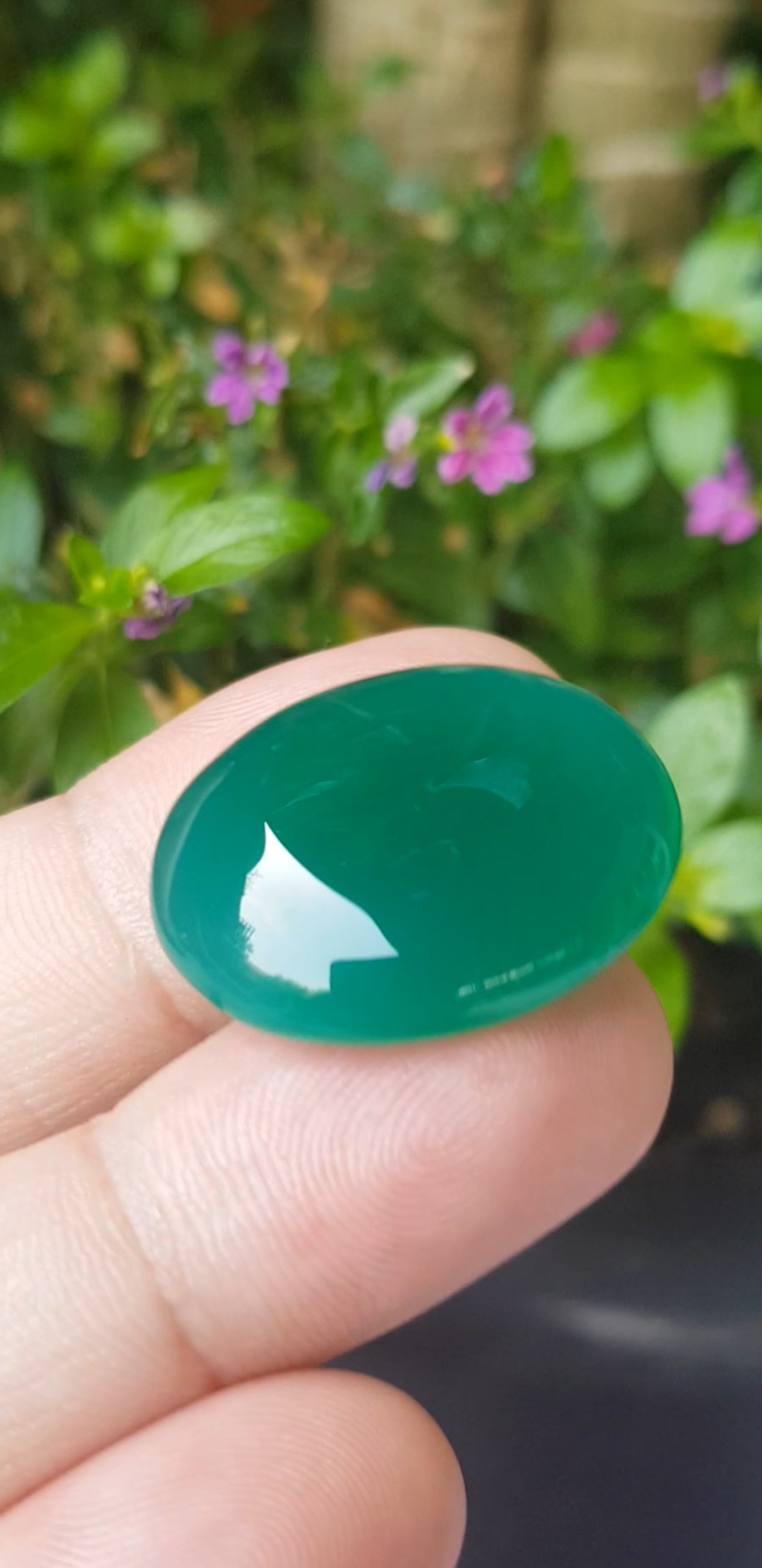 พลอย โมรา (Natural Chalcedony)