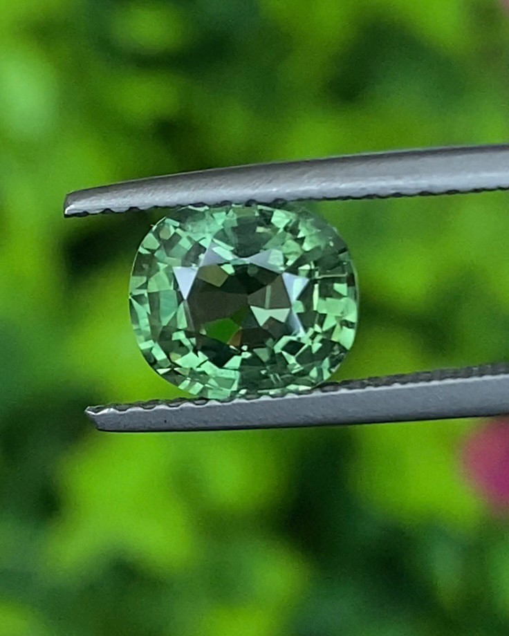 พลอย เขียวส่อง Green sapphire