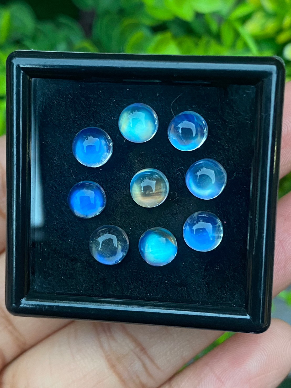 พลอย มุกดาหาร เรนโบว์ มูนสโตน Rainbow Moonstone
