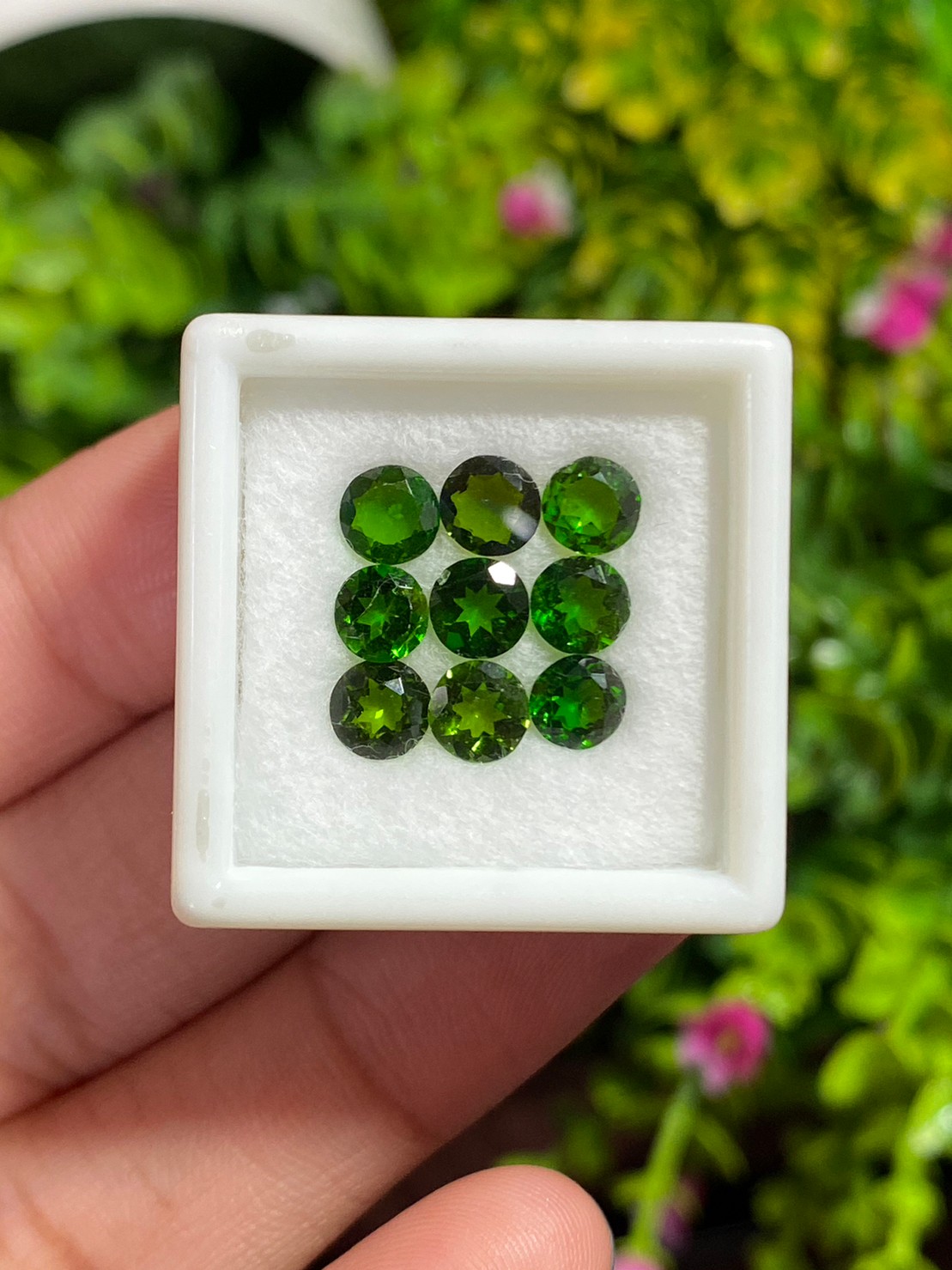 พลอย โครมไดออพไซต์ Chrome Diopside