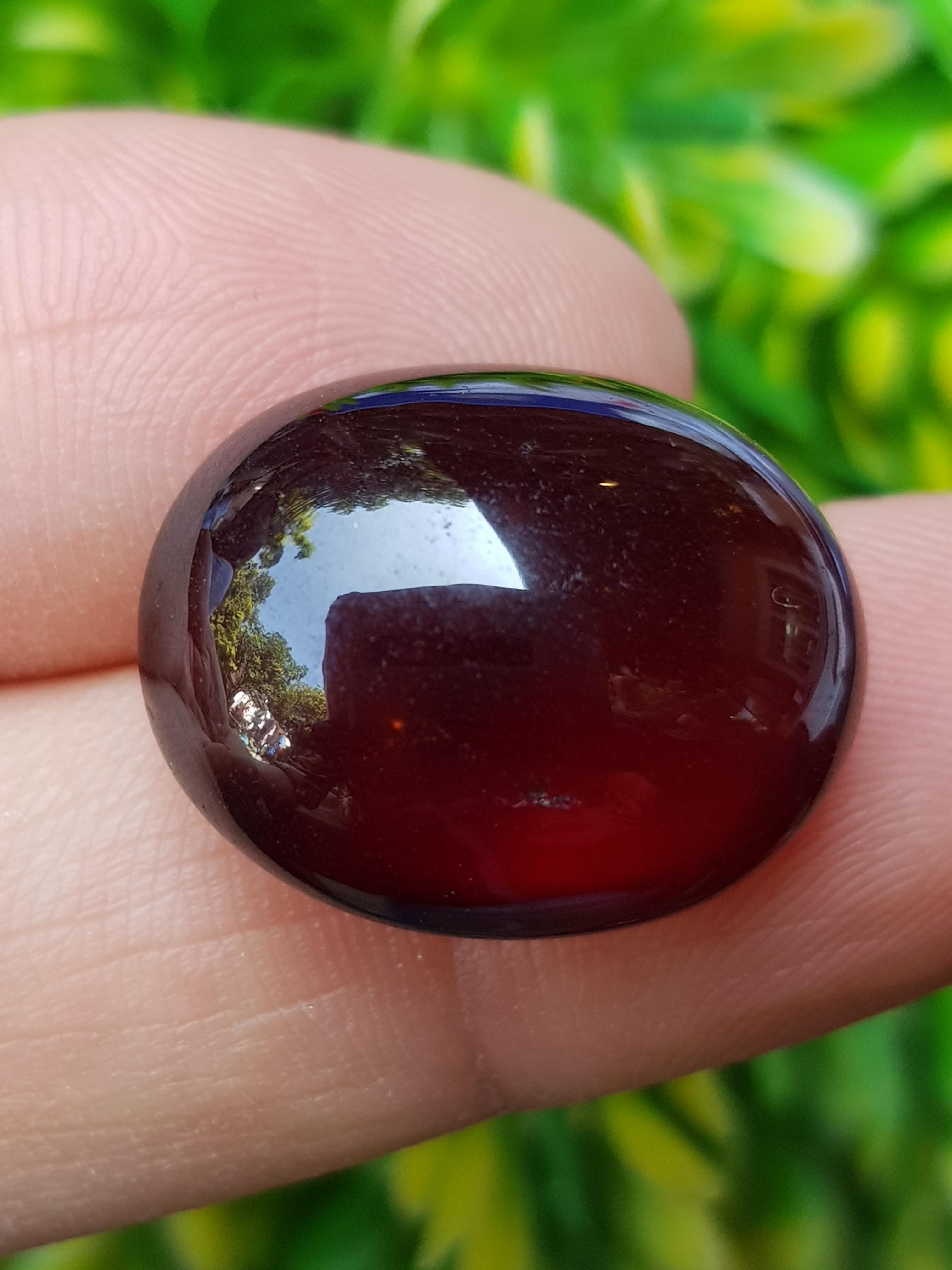 พลอย เฮสโซไนท์ การ์เน็ต Hessonite Garnet