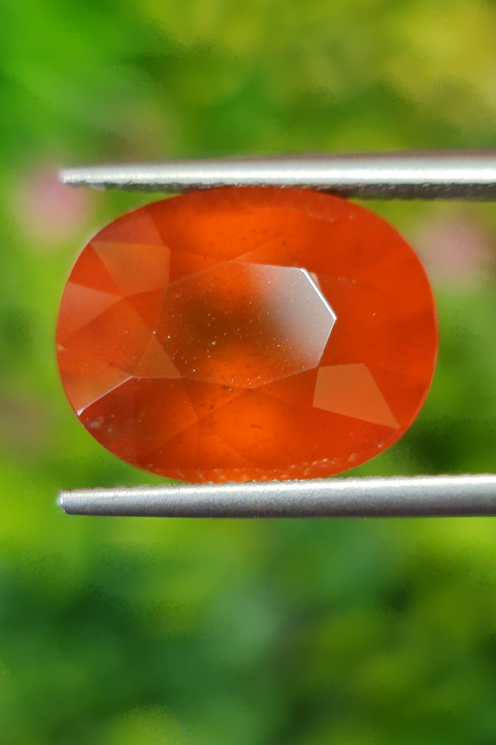 พลอย เฮสโซไนท์ การ์เน็ต Hessonite Garnet