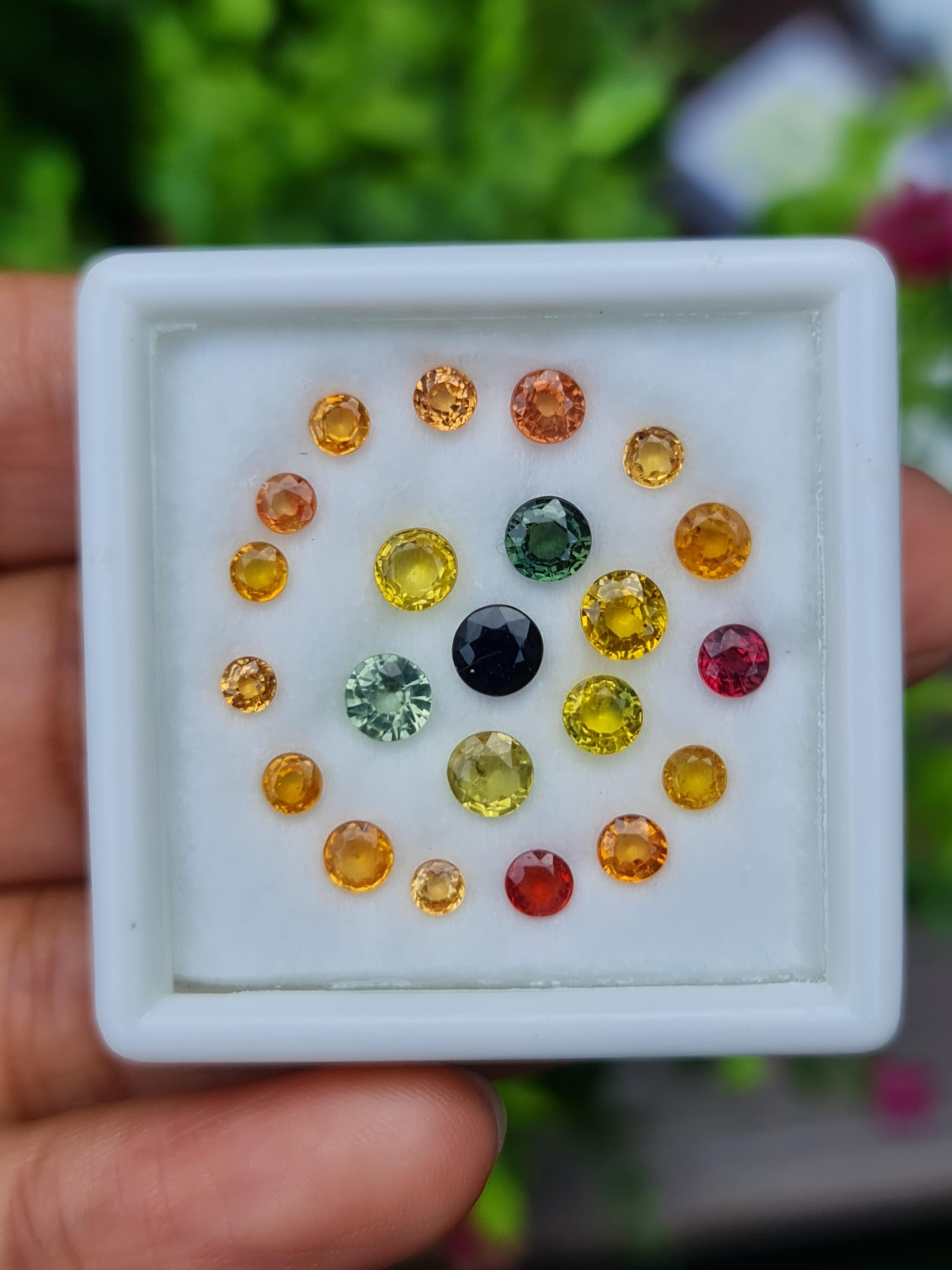 พลอย แฟนซี Fancy Sapphire