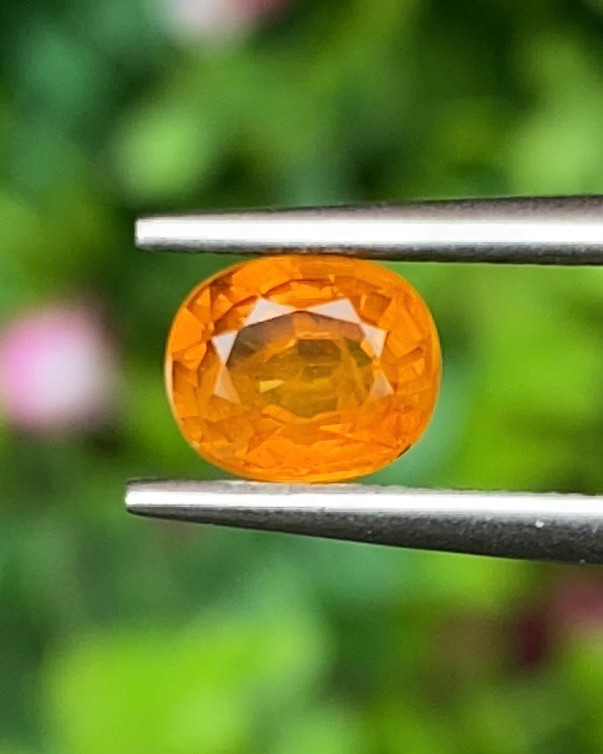 บุษราคัม Natural Yellow Sapphire
