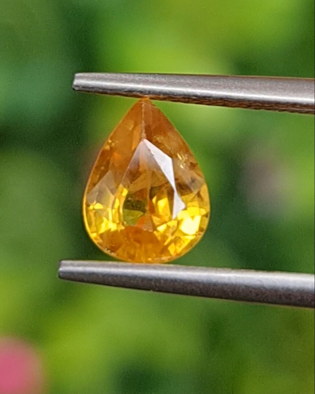 บุษราคัม Natural Yellow Sapphire