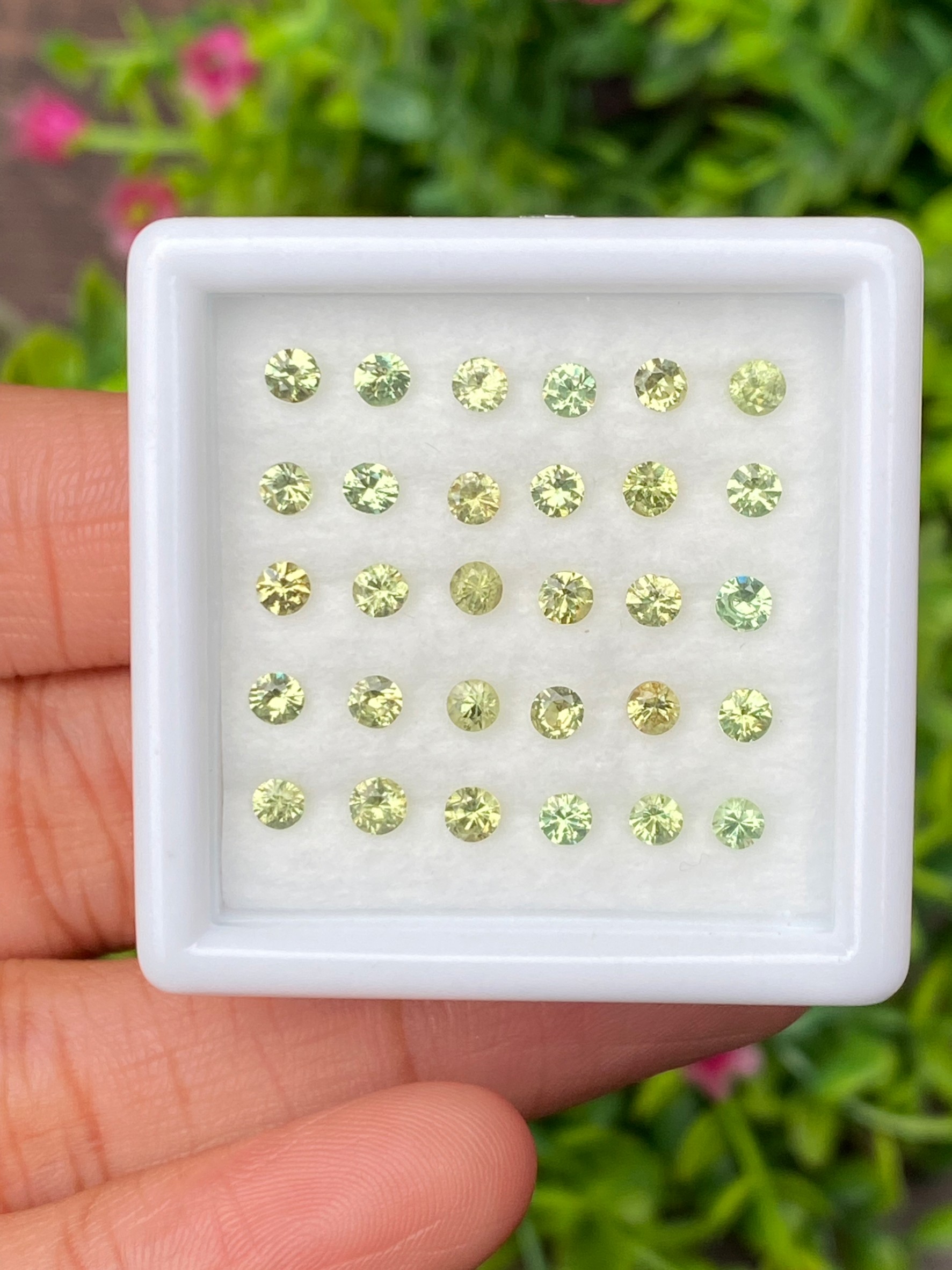 ดีแมนทรอยด์ การ์เน็ต Demantoid Garnet