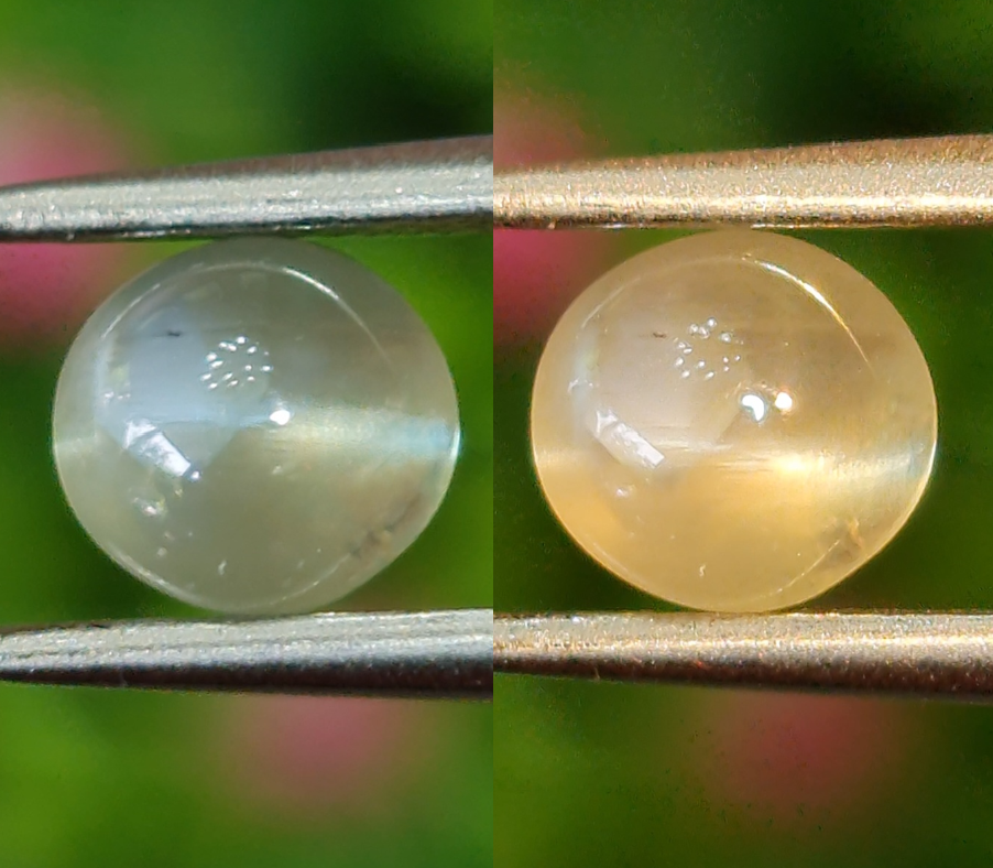 ตาแมว อเล็กซานไดร์ Cat eye Alexandrite