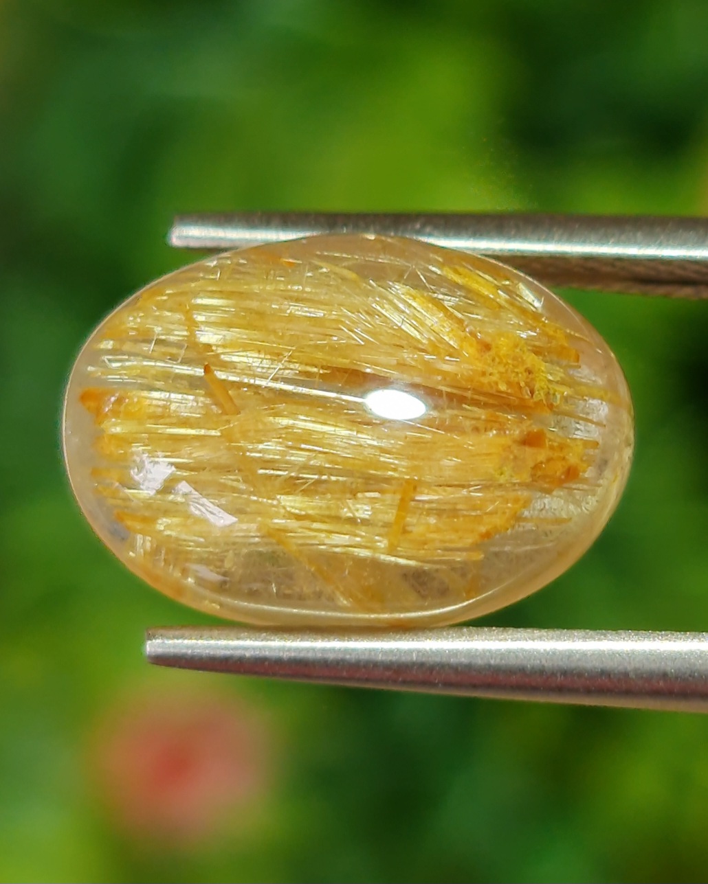 ไหมทอง ควอตซ์ Golden Rutilated Quartz