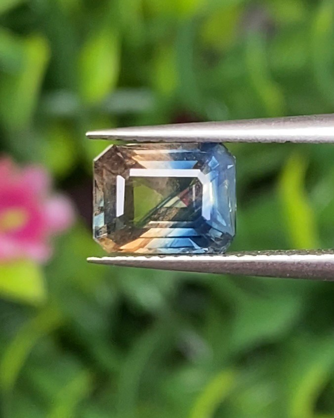 แซฟไฟร์ 2 สี Bi-Color Sapphire