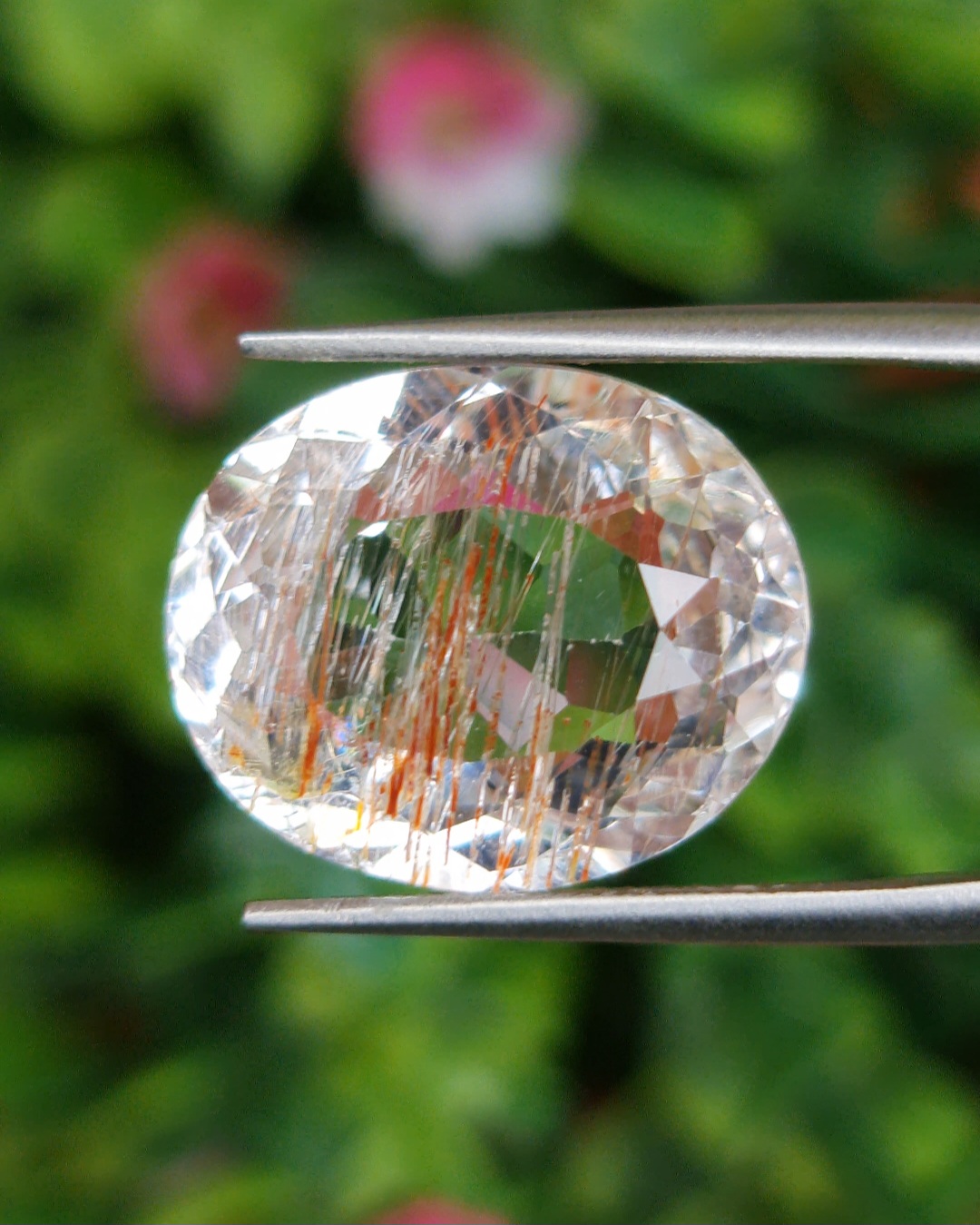 ไหมทอง โทแพซ Rutilated Topaz