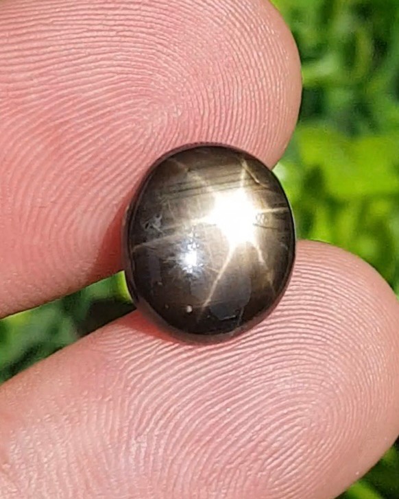 แบล็ค สตาร์ แซฟไฟร์ Natural Star Sapphire