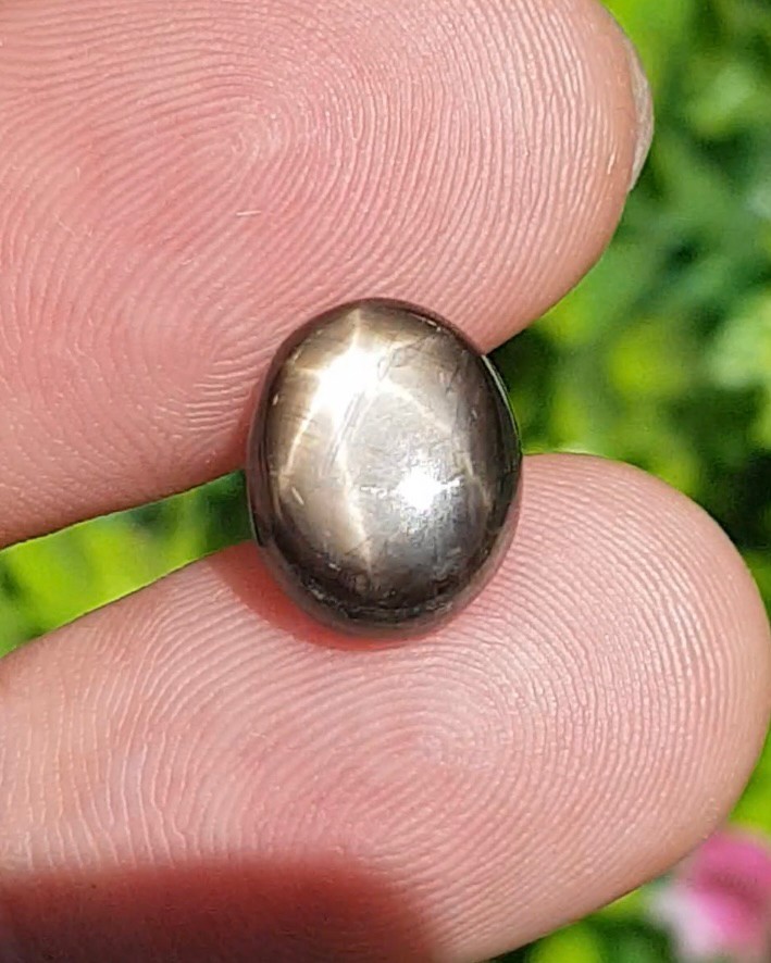 แบล็ค สตาร์ แซฟไฟร์ Natural Star Sapphire