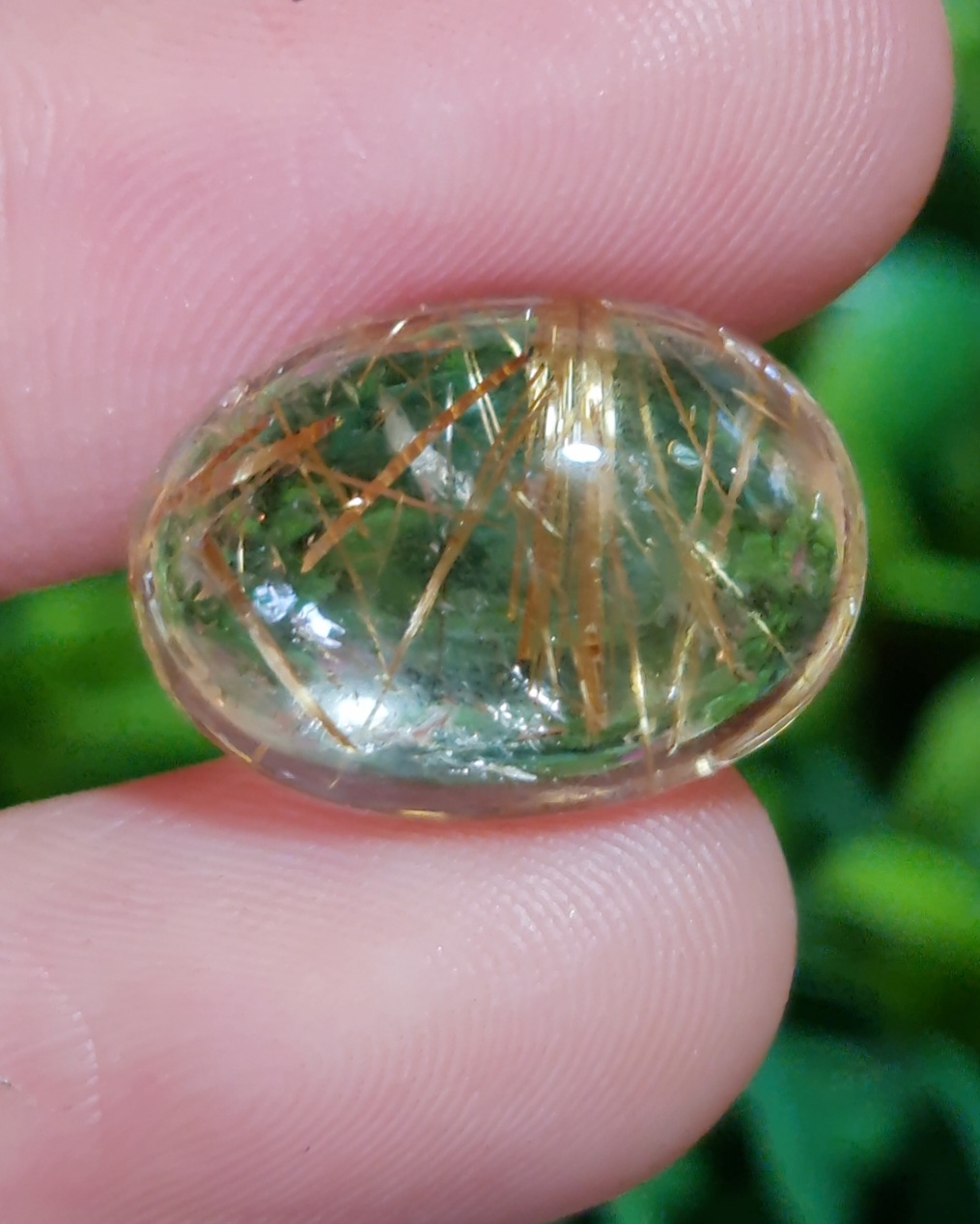 ไหมทอง ควอตซ์ Golden Rutilated Quartz