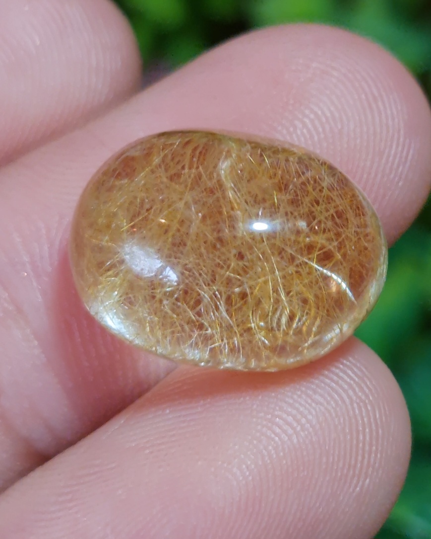 ไหมทอง ควอตซ์ Golden Rutilated Quartz