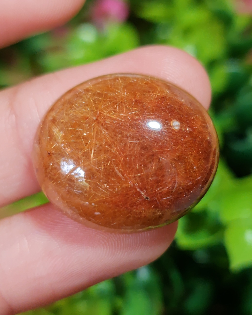 ไหมทอง ควอตซ์ Golden Rutilated Quartz