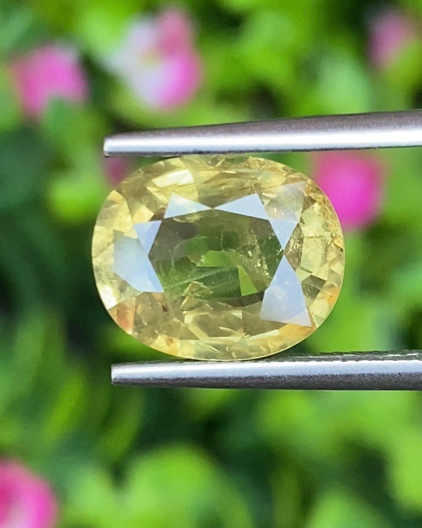 บุษราคัม Yellow Sapphire