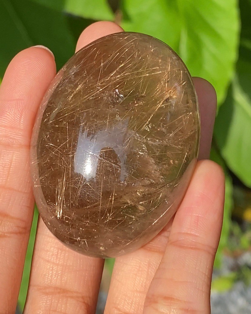 ไหมทอง ควอตซ์ Golden Rutilated Quartz