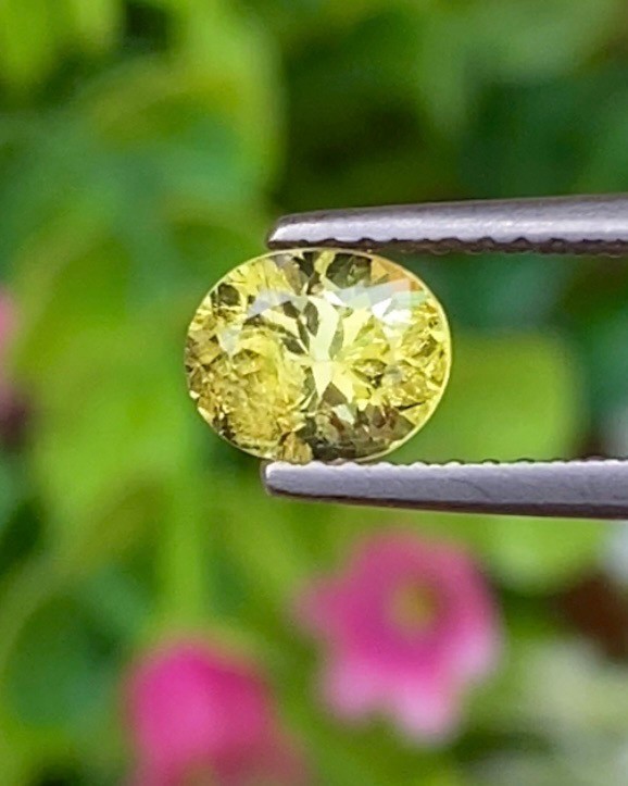 พลอย คริโซเบริล Natural Chrysoberyl