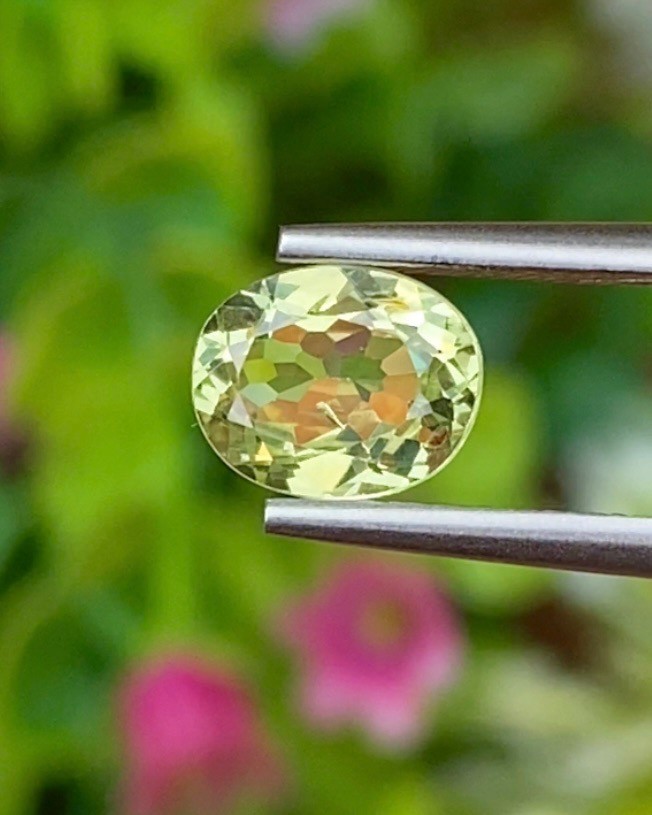 พลอย คริโซเบริล Natural Chrysoberyl