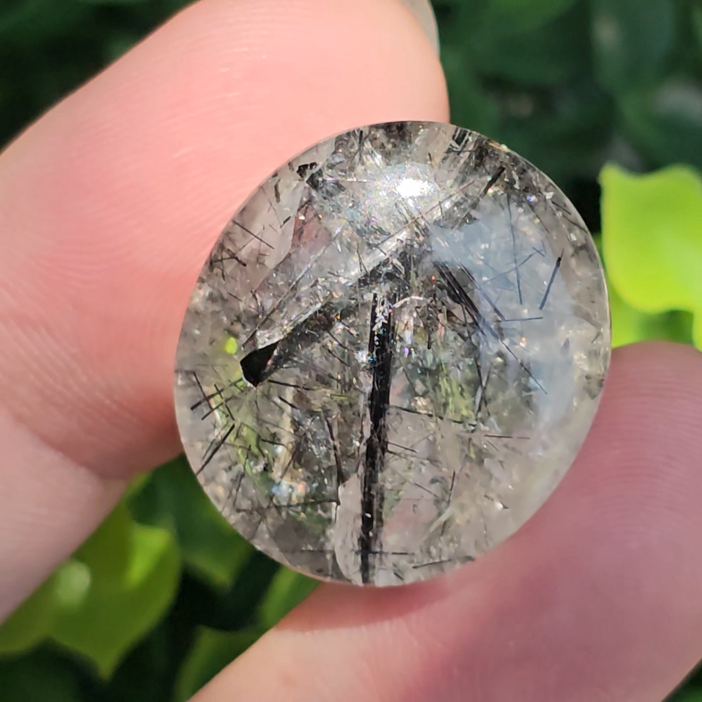 ไหมดำ ควอตซ์ Black Rutilated Quartz