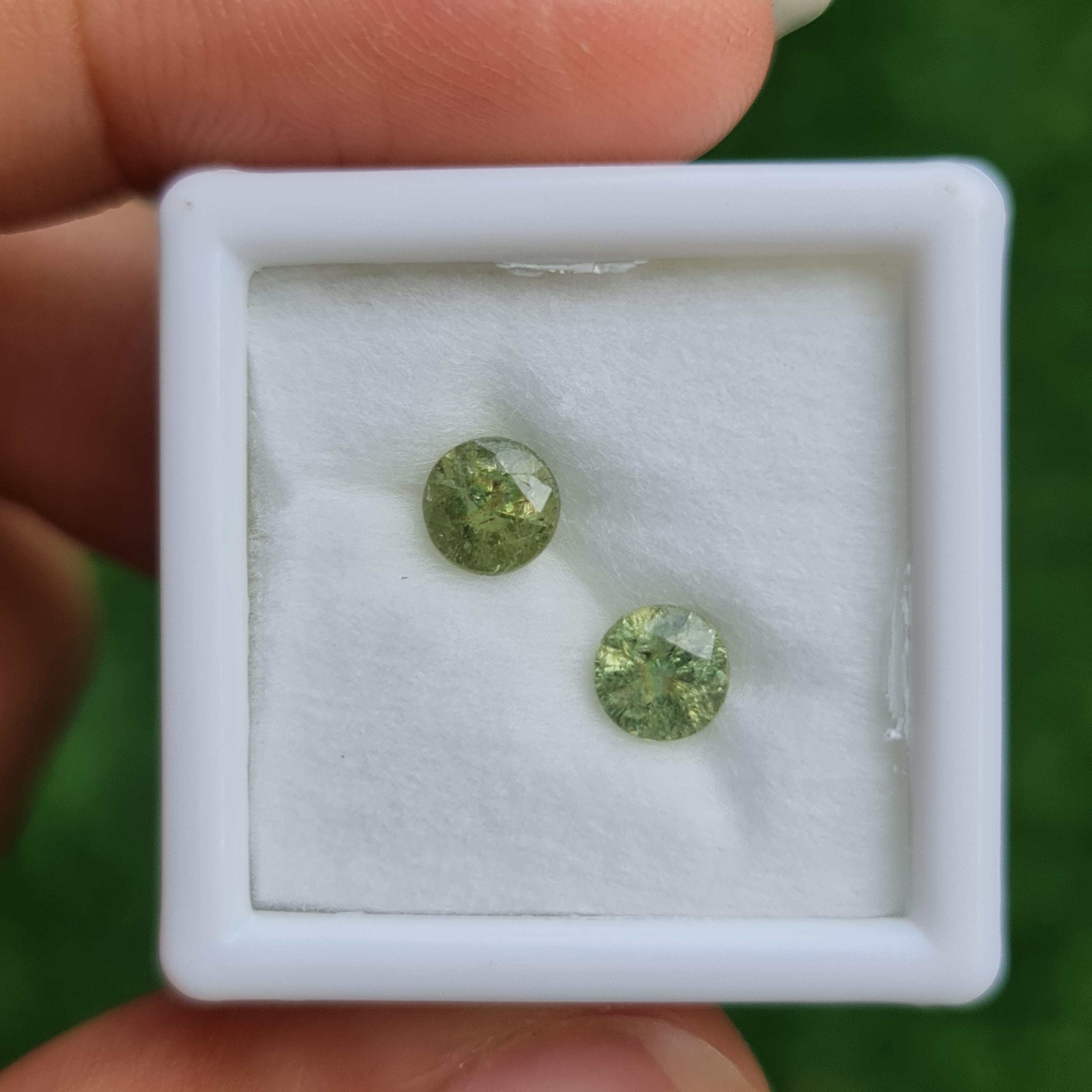 ดีแมนทรอยด์ การ์เน็ต Demantoid Garnet
