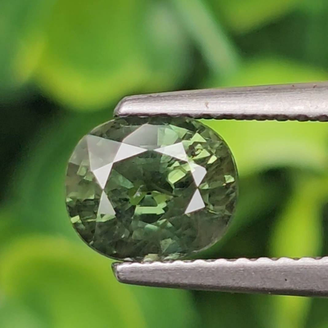 พลอย เขียวส่อง Green sapphire