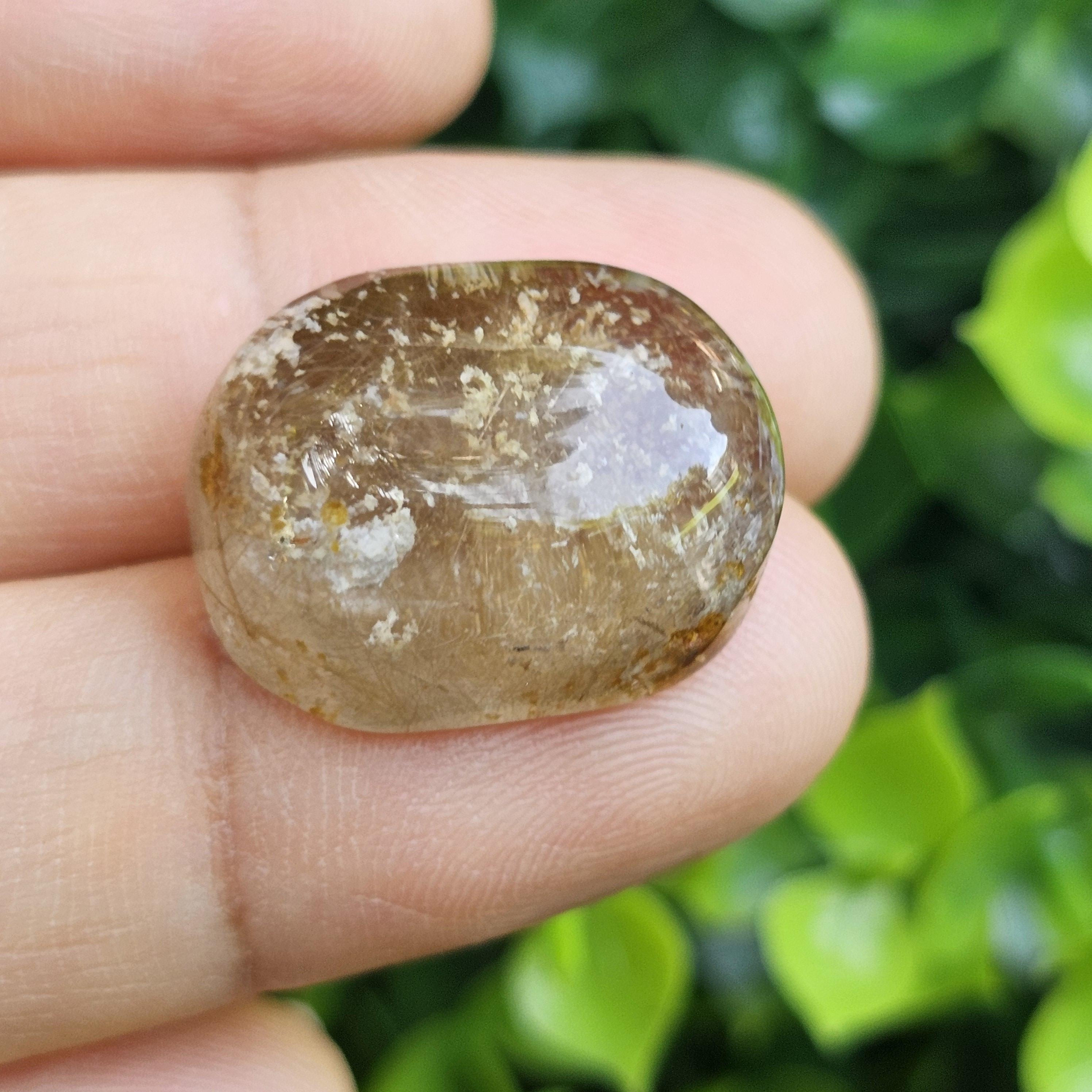 ไหมทอง ควอตซ์ Golden Rutilated Quartz