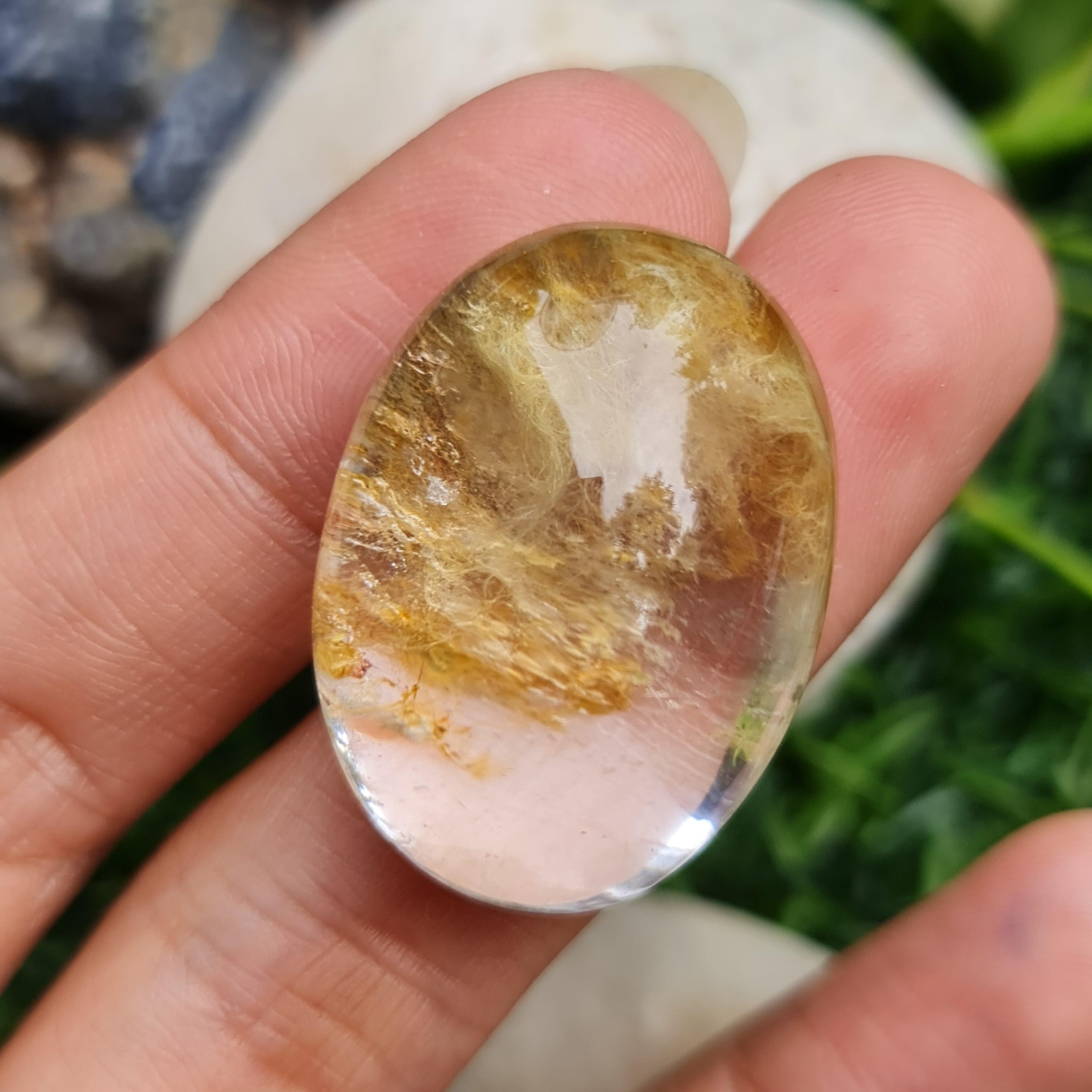 โป่งข่าม ควอตซ์ Rutilated Quartz