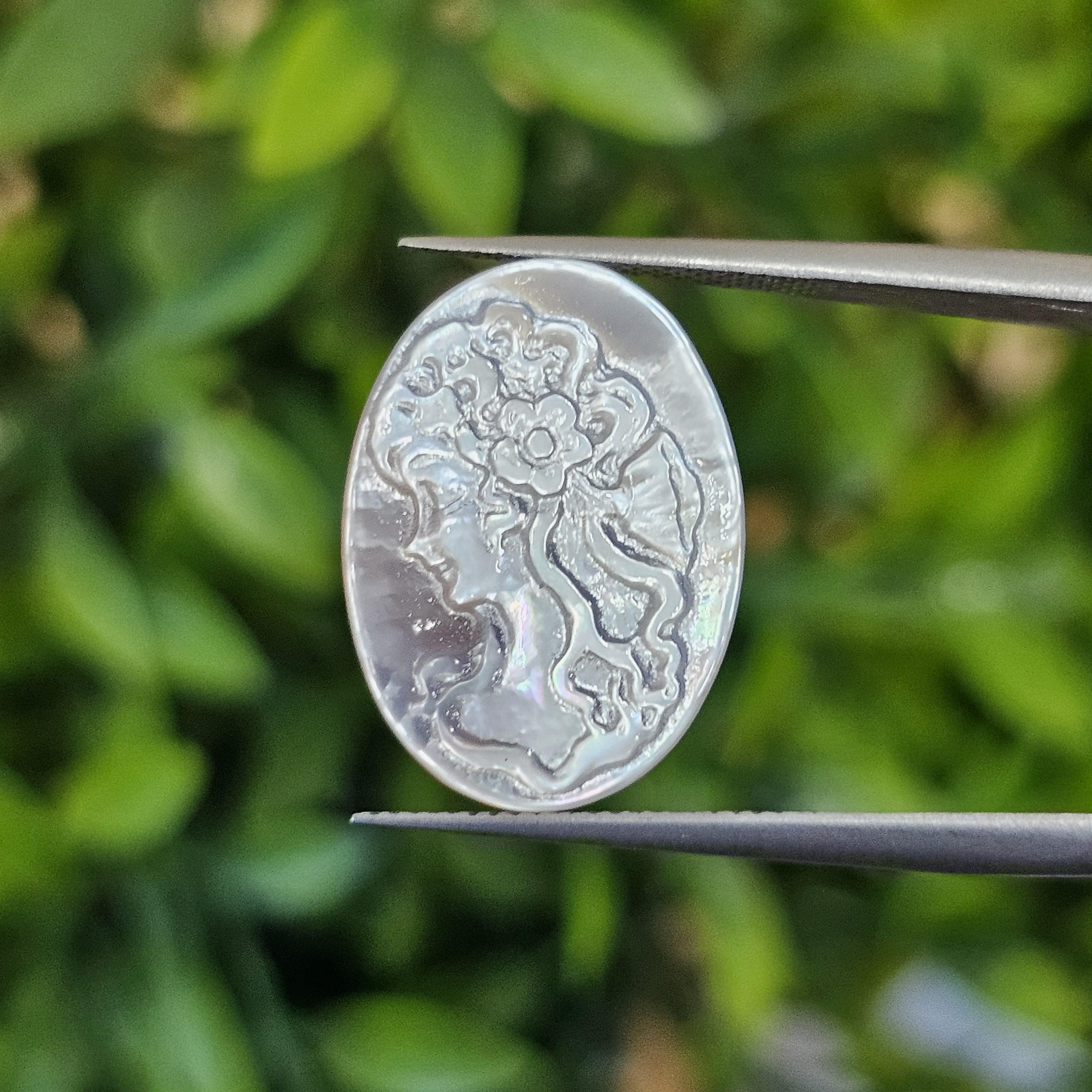 เปลือกหอยมุก (mother of pearl shell)