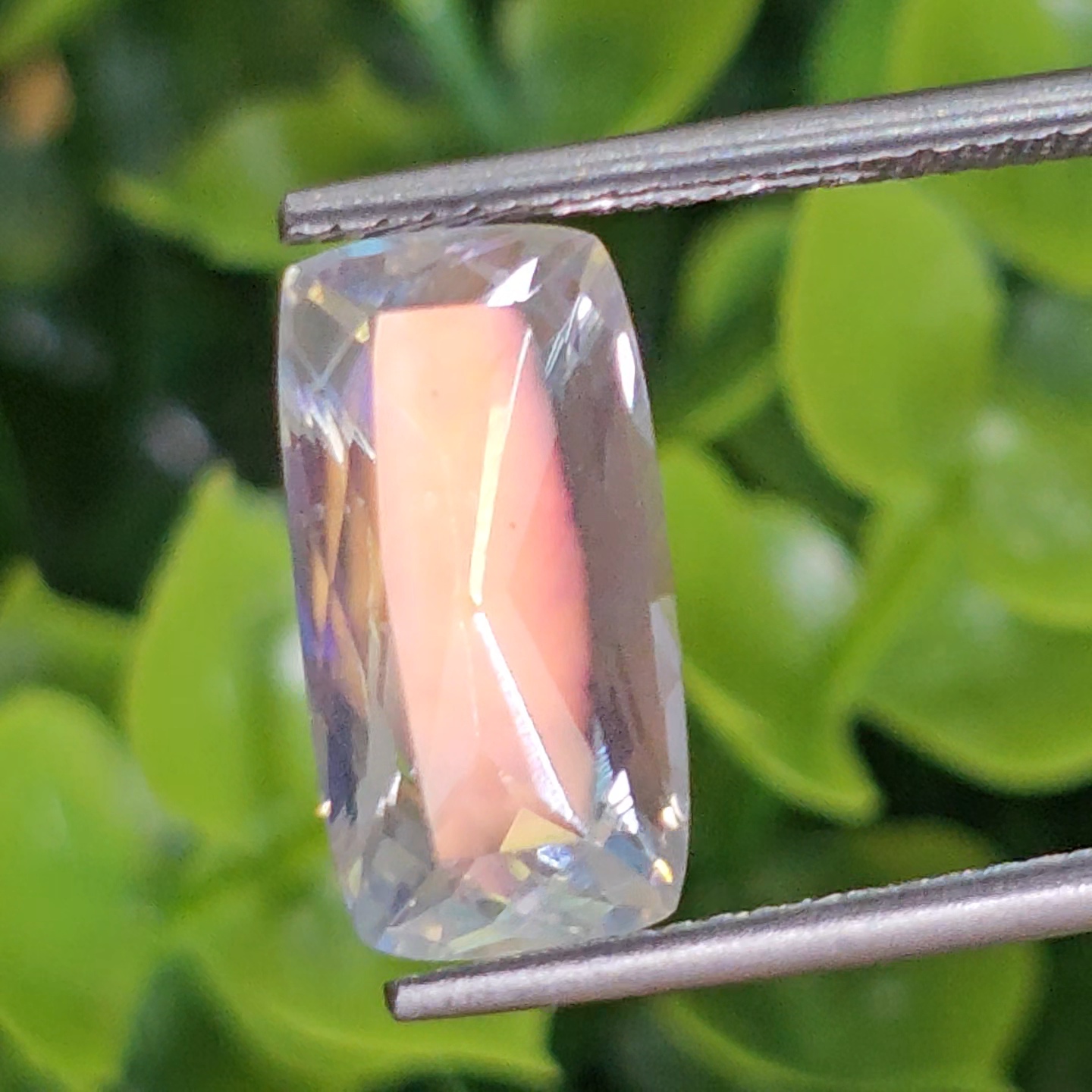 พลอย เรนโบว์ มูนสโตนแท้ Natural Rainbow Moonstone