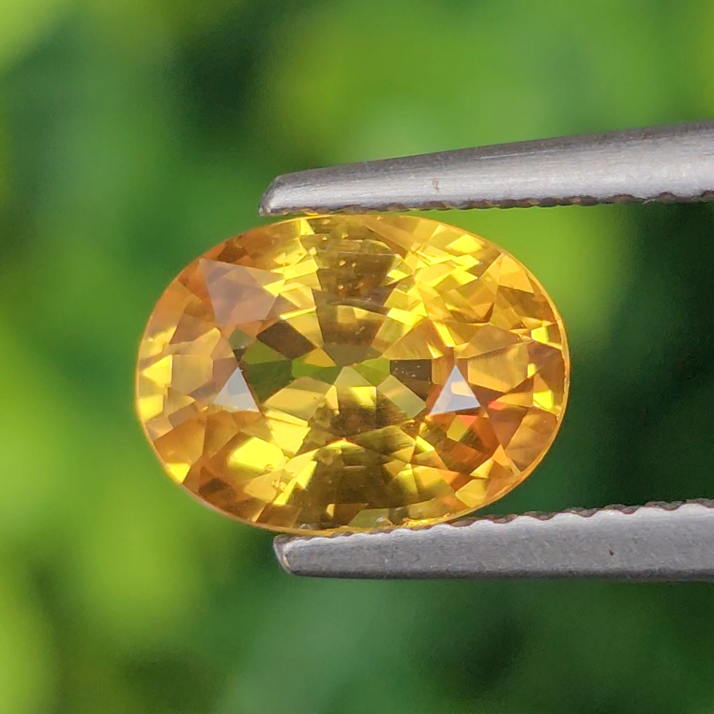 บุษราคัม Natural Yellow Sapphire