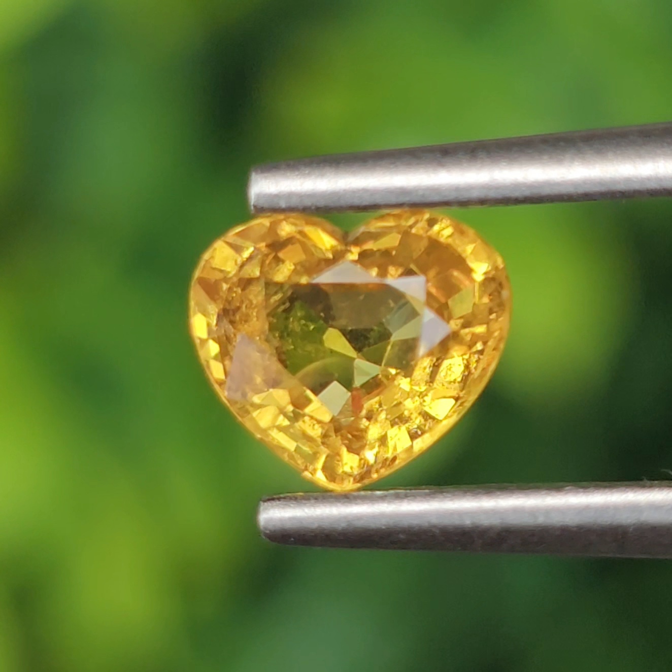บุษราคัม Natural Yellow Sapphire