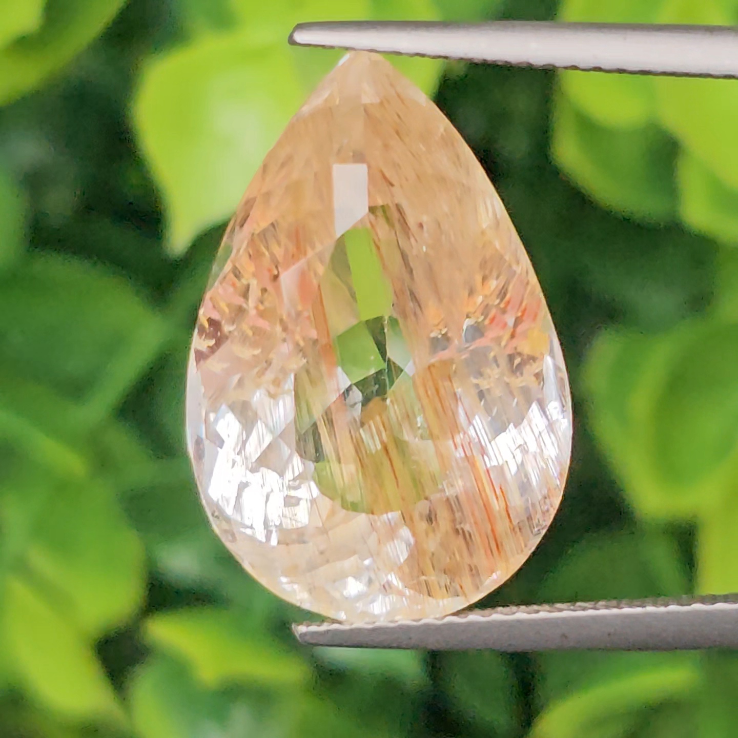 ไหมทอง โทแพซ Rutilated Topaz