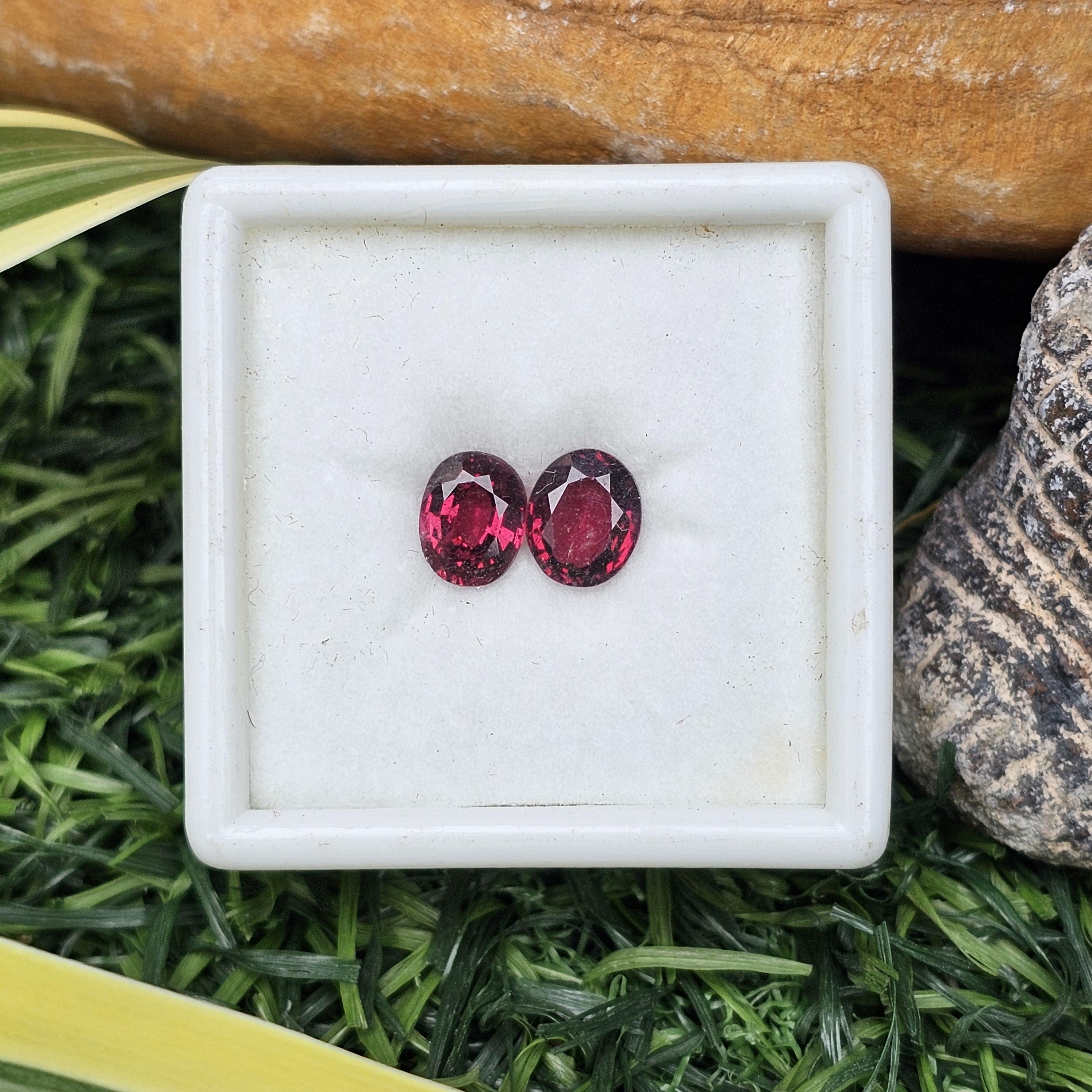 โรโดไลต์ กาเน็ท Natural Rhodolite Garnet