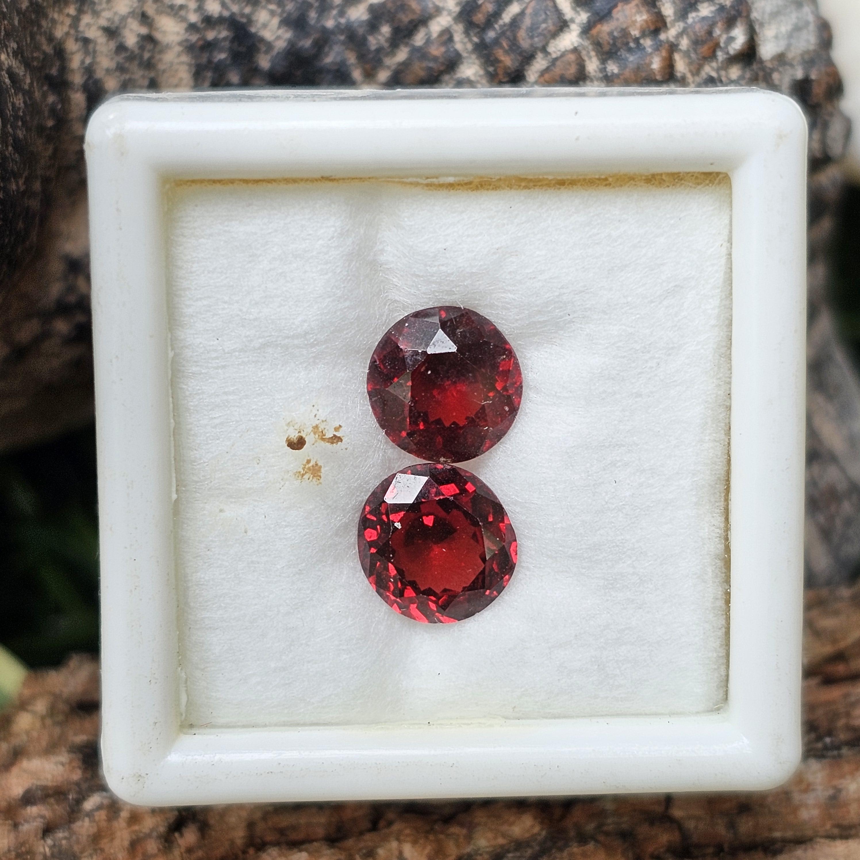 โรโดไลต์ กาเน็ท Natural Rhodolite Garnet