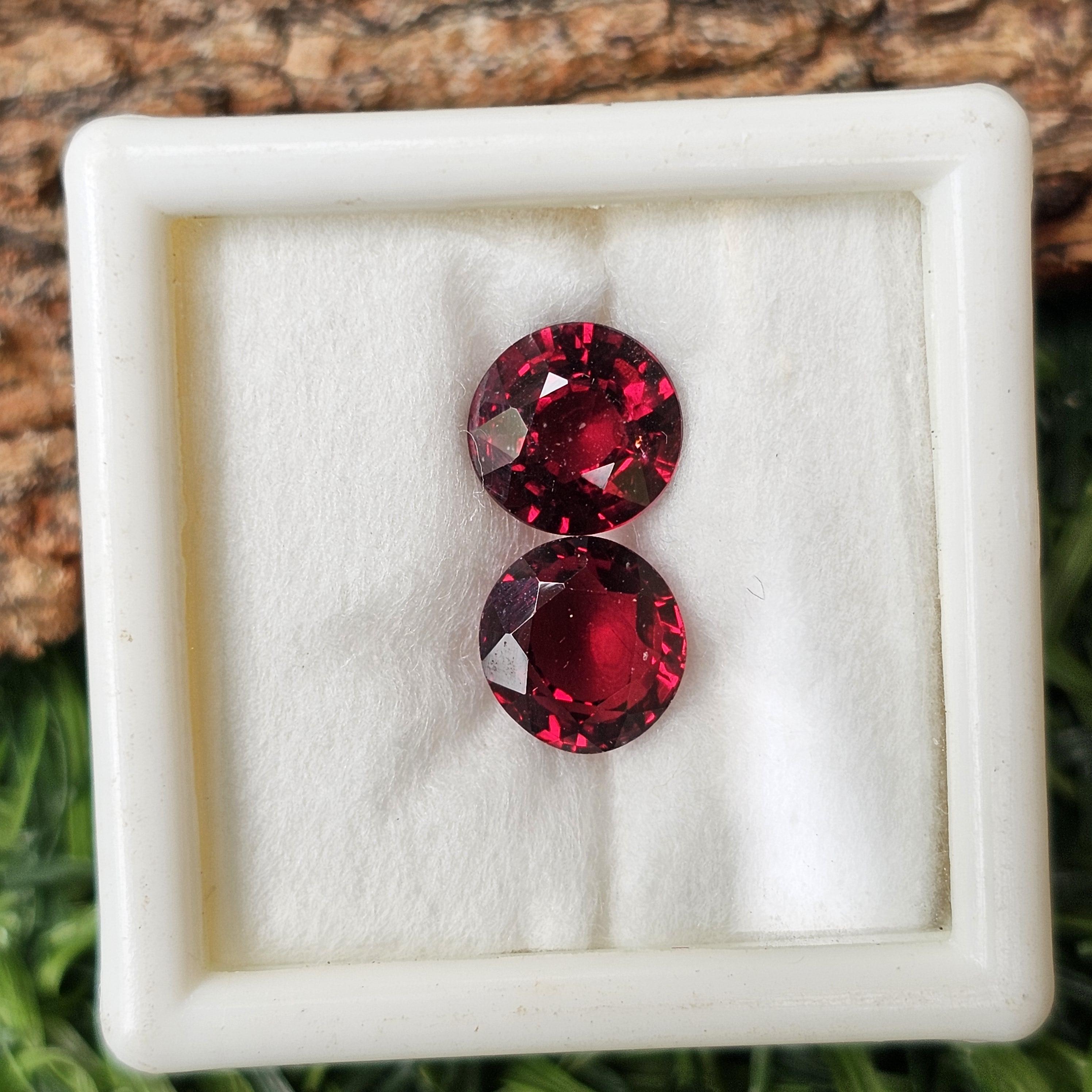 โรโดไลต์ กาเน็ท Natural Rhodolite Garnet