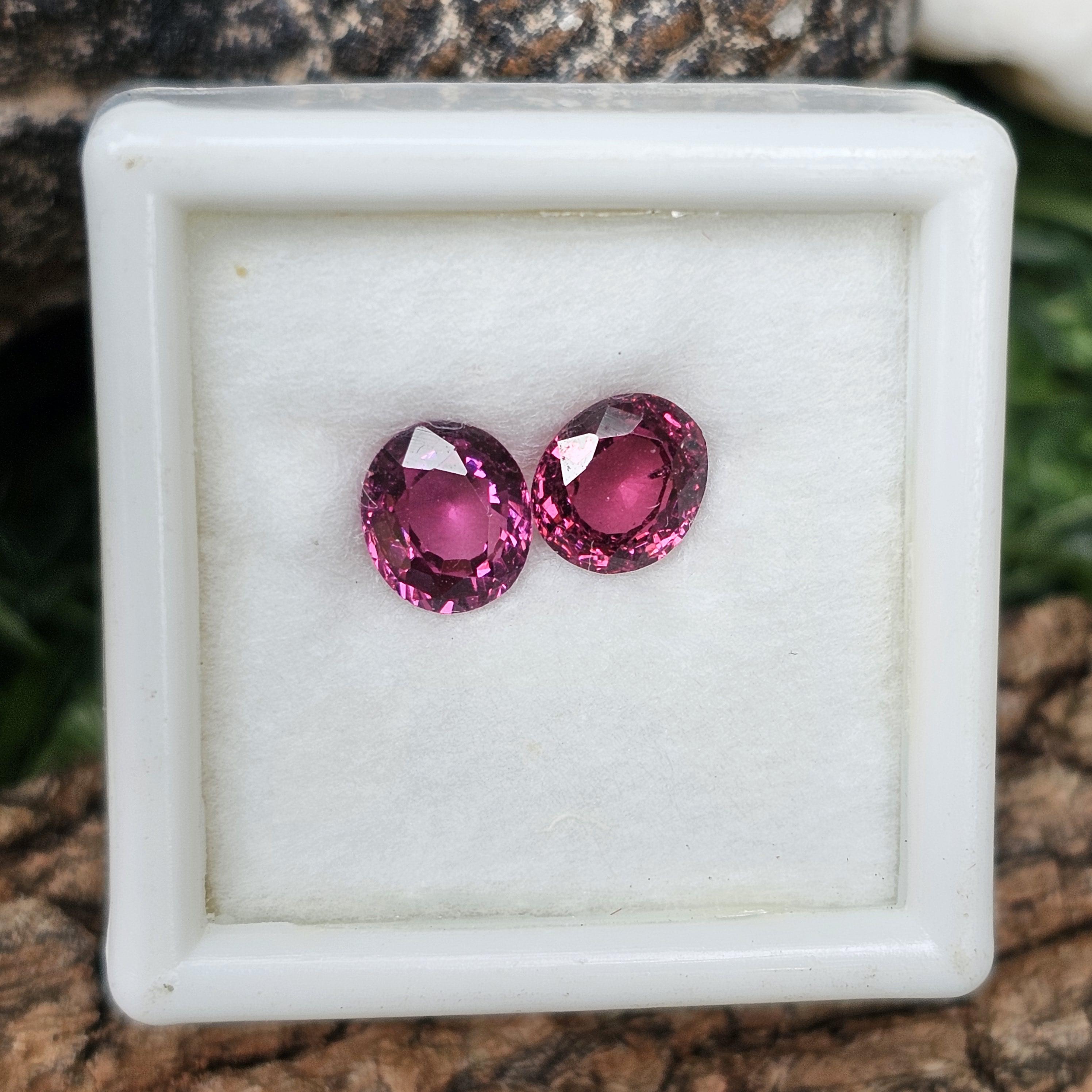 โรโดไลต์ กาเน็ท Natural Rhodolite Garnet