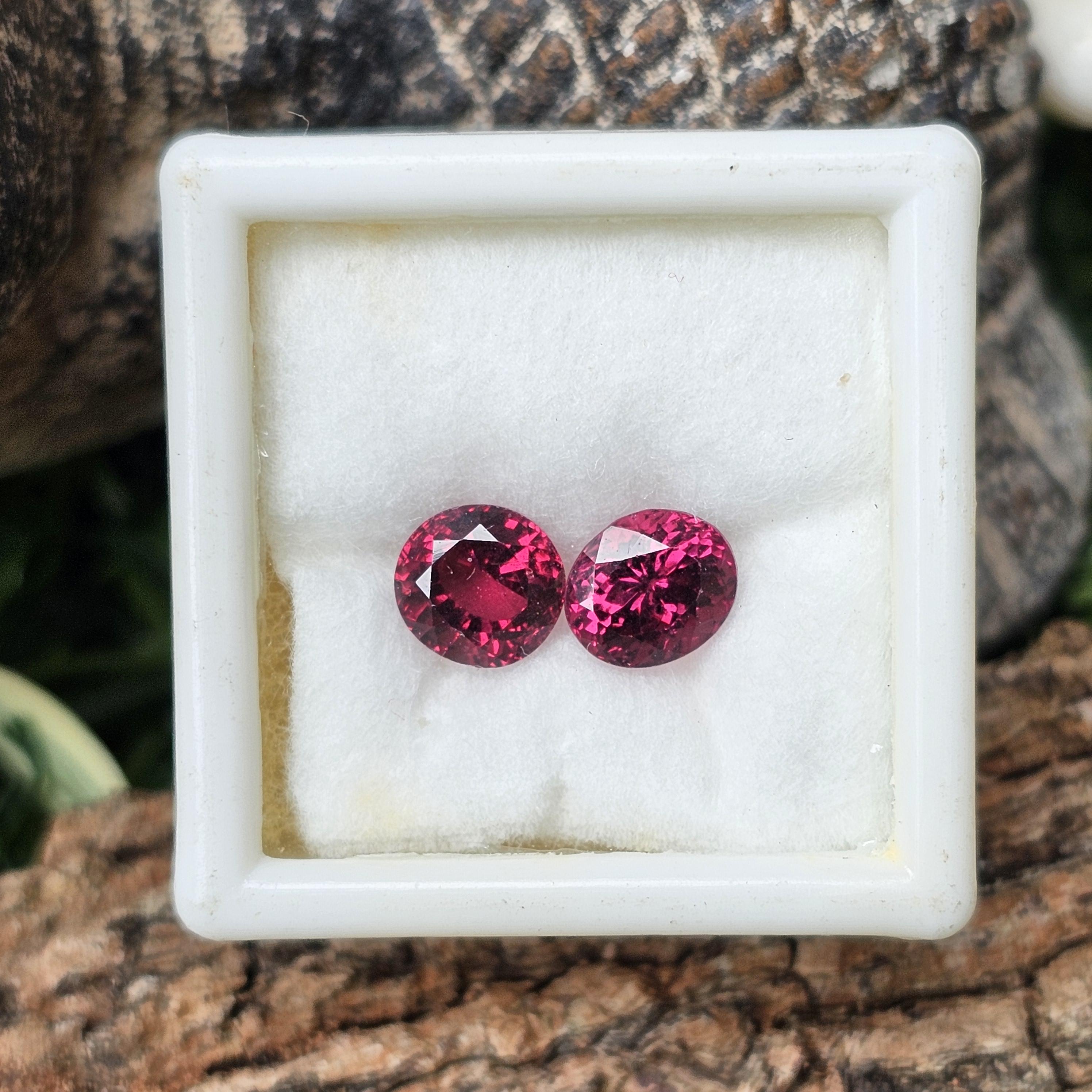 โรโดไลต์ กาเน็ท Natural Rhodolite Garnet
