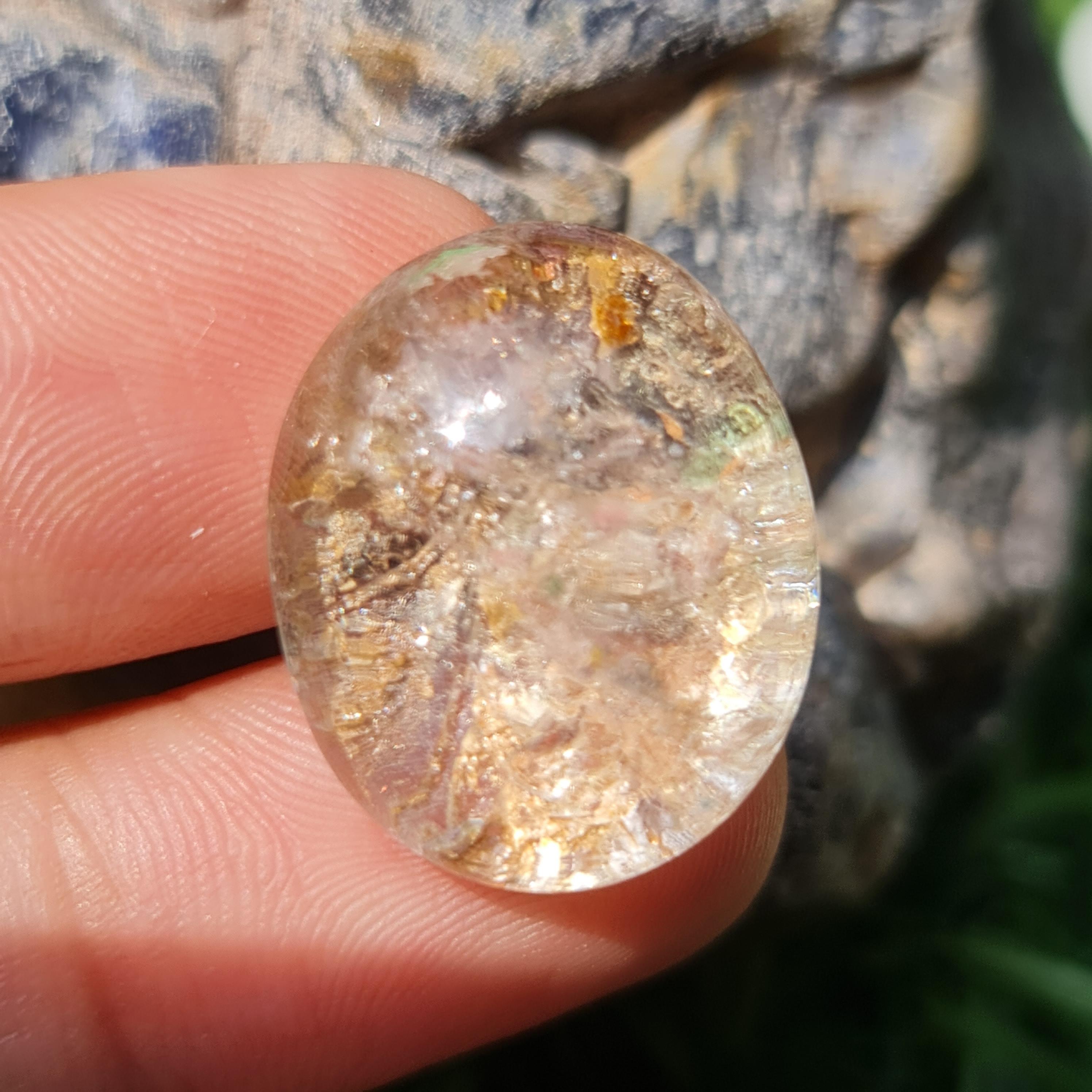 โป่งข่าม ควอตซ์ Rutilated Quartz