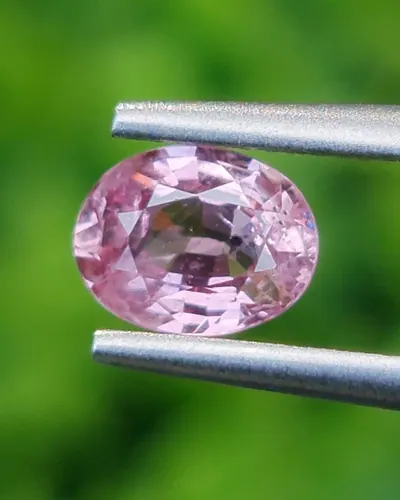 ชมพู ส้ม Pink Orange Sapphire